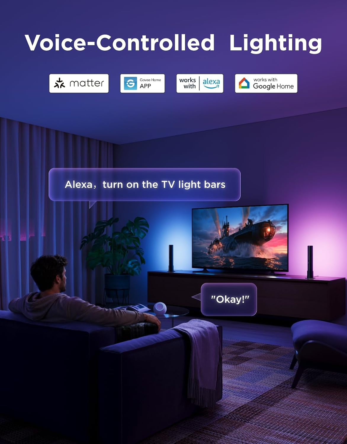 Govee RGBIC Gaming Light Bars Pro