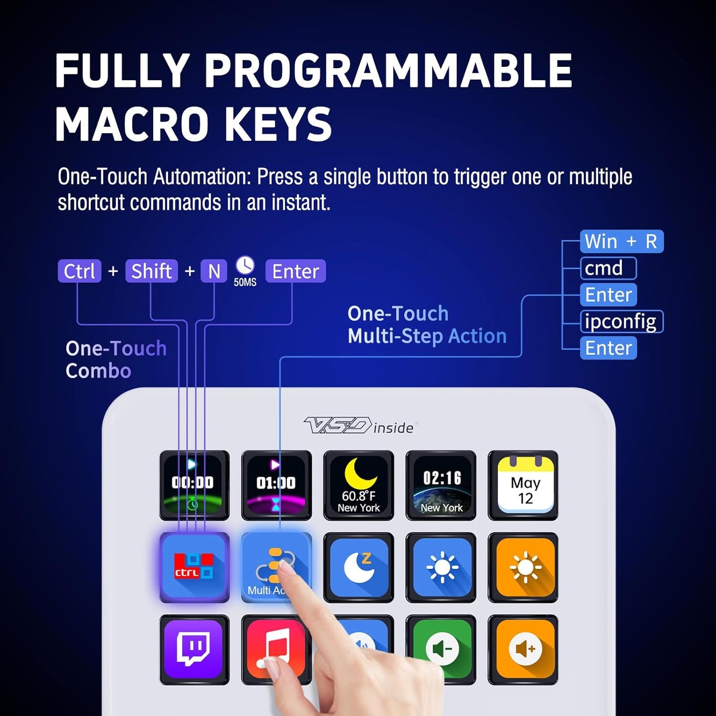 Macro Keypad Stream Controller Deck