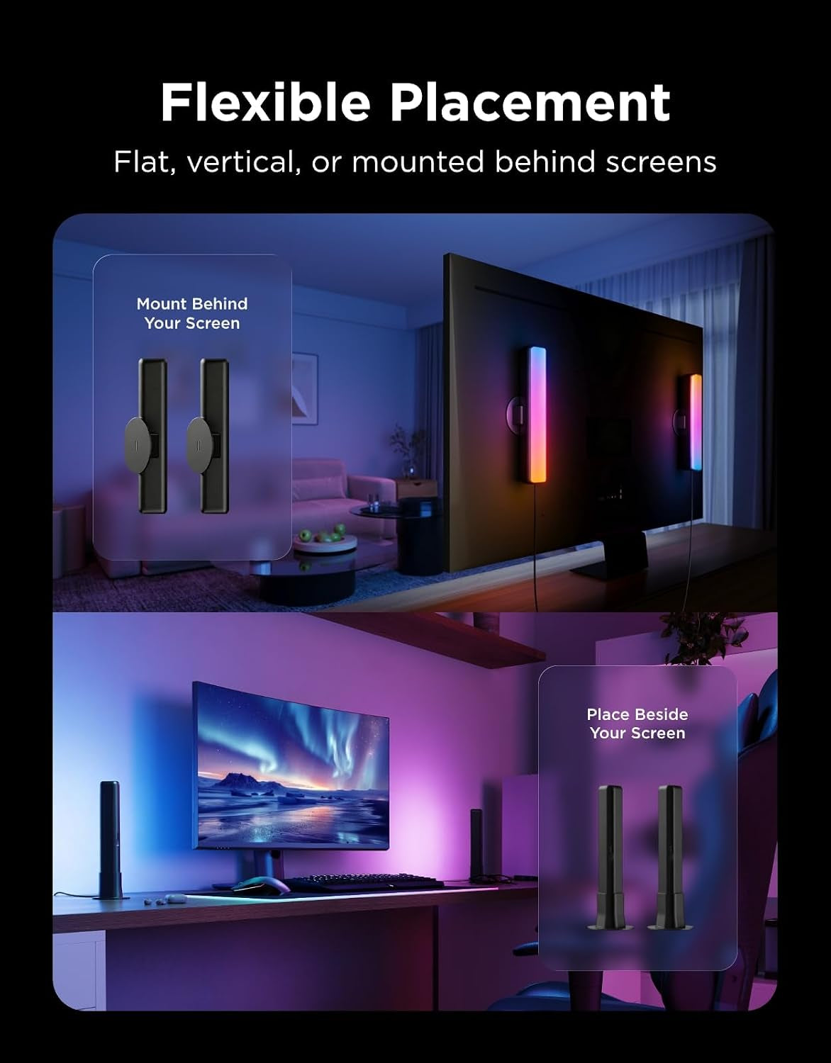 Govee RGBIC Gaming Light Bars Pro